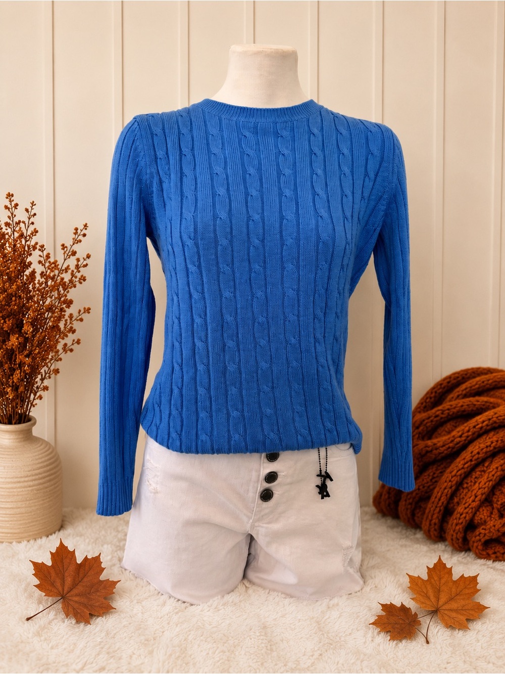 Women’s White Stag Sweater